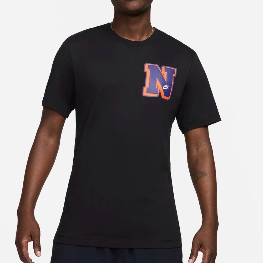 Nike Athletics 1972 Short-Sleeve Graphic Tee with Orange 'Nike Athletics' Back - Picture 2 of 8